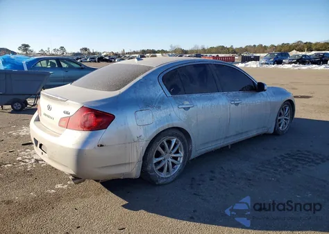 2007 Infiniti G35 z USA, uszkodzony, nr VIN JNKBV61F27M817889